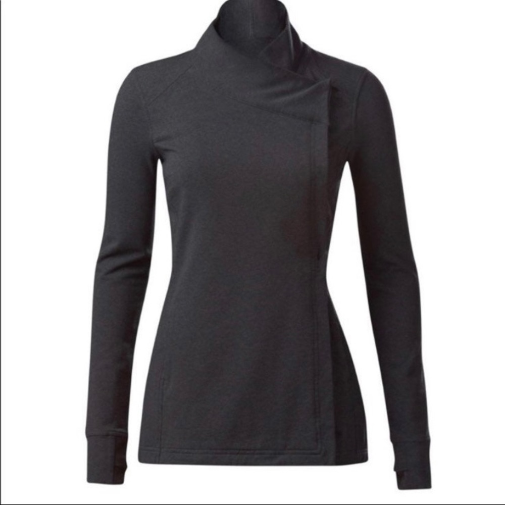 Lululemon Coast Wrap - Heathered Gray - 4 - Picture 3 of 8